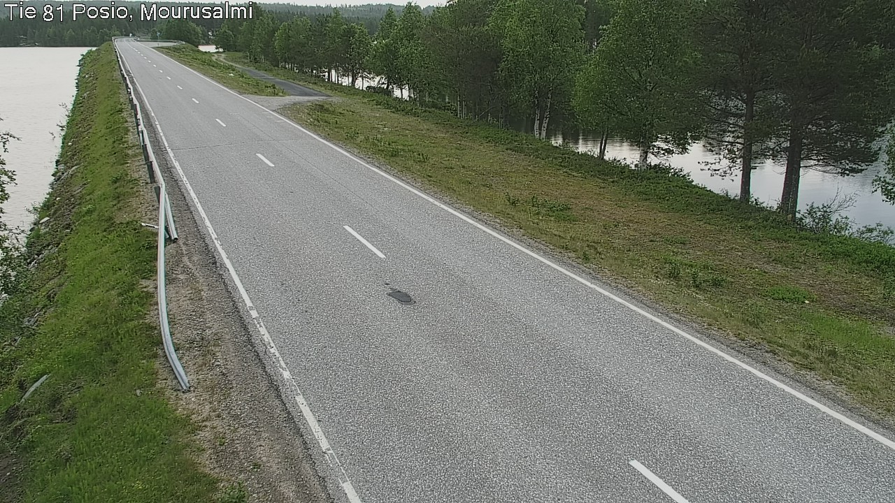 Kelikamerat Kuva Tie 81 Posio, Mourusalmi, Posio, Lappi