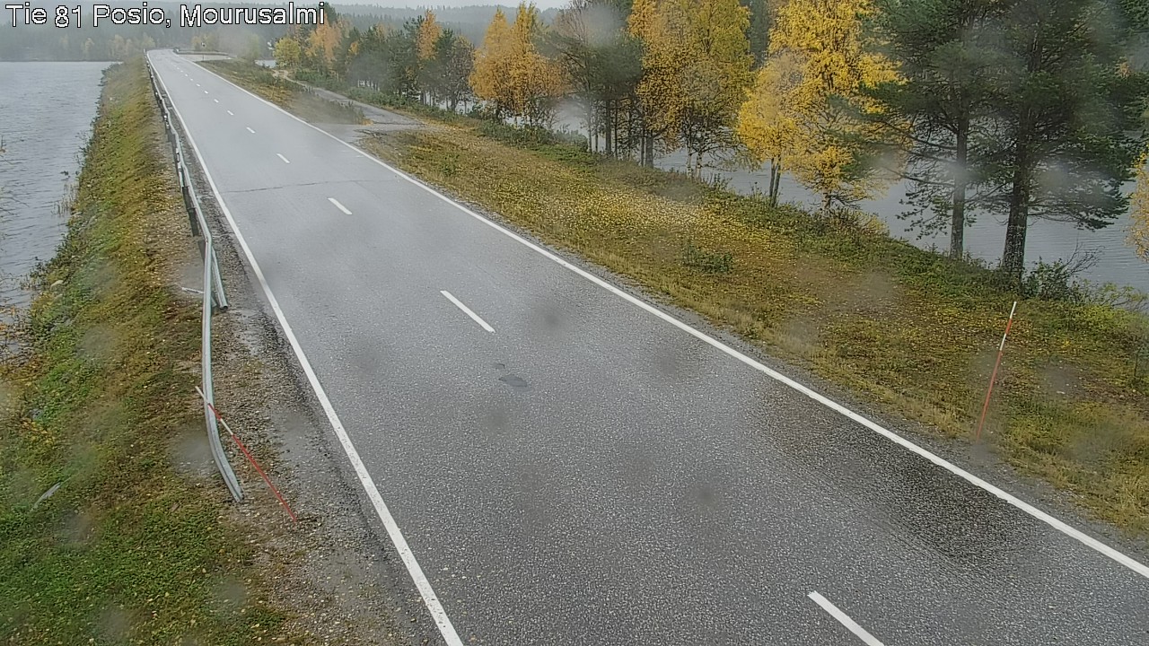Weather Camera Image Road 81 Posio, Mourusalmi, Posio, Lappi