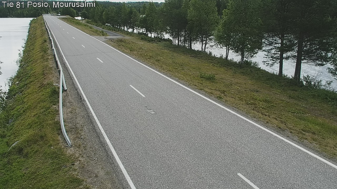 Weather Camera Image Road 81 Posio, Mourusalmi, Posio, Lappi