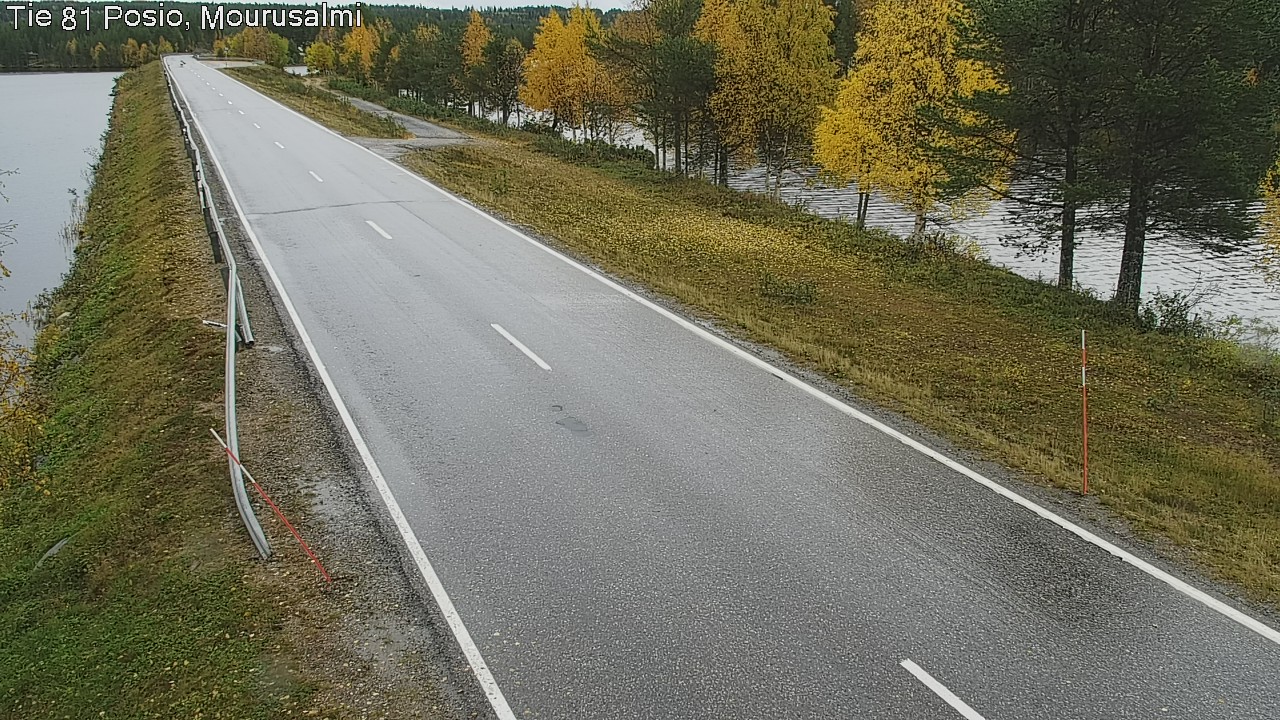 Weather Camera Image Road 81 Posio, Mourusalmi, Posio, Lappi