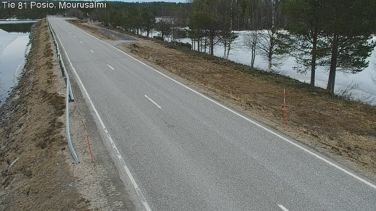 Weather Camera Image Väg 81 Posio, Mourusalmi, Posio, Lappi