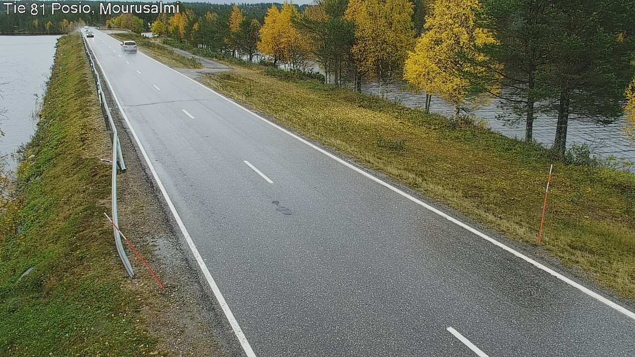 Weather Camera Image Road 81 Posio, Mourusalmi, Posio, Lappi