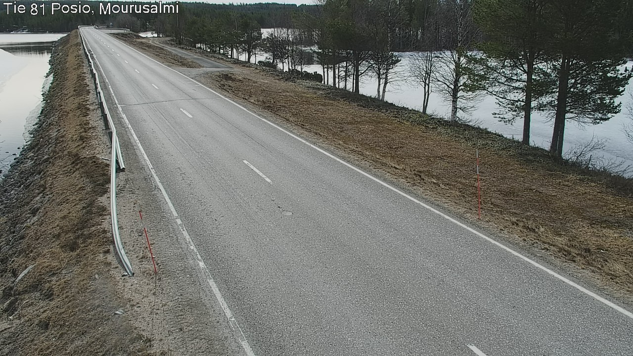 Weather Camera Image Väg 81 Posio, Mourusalmi, Posio, Lappi