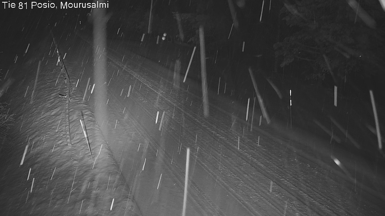 Weather Camera Image Väg 81 Posio, Mourusalmi, Posio, Lappi