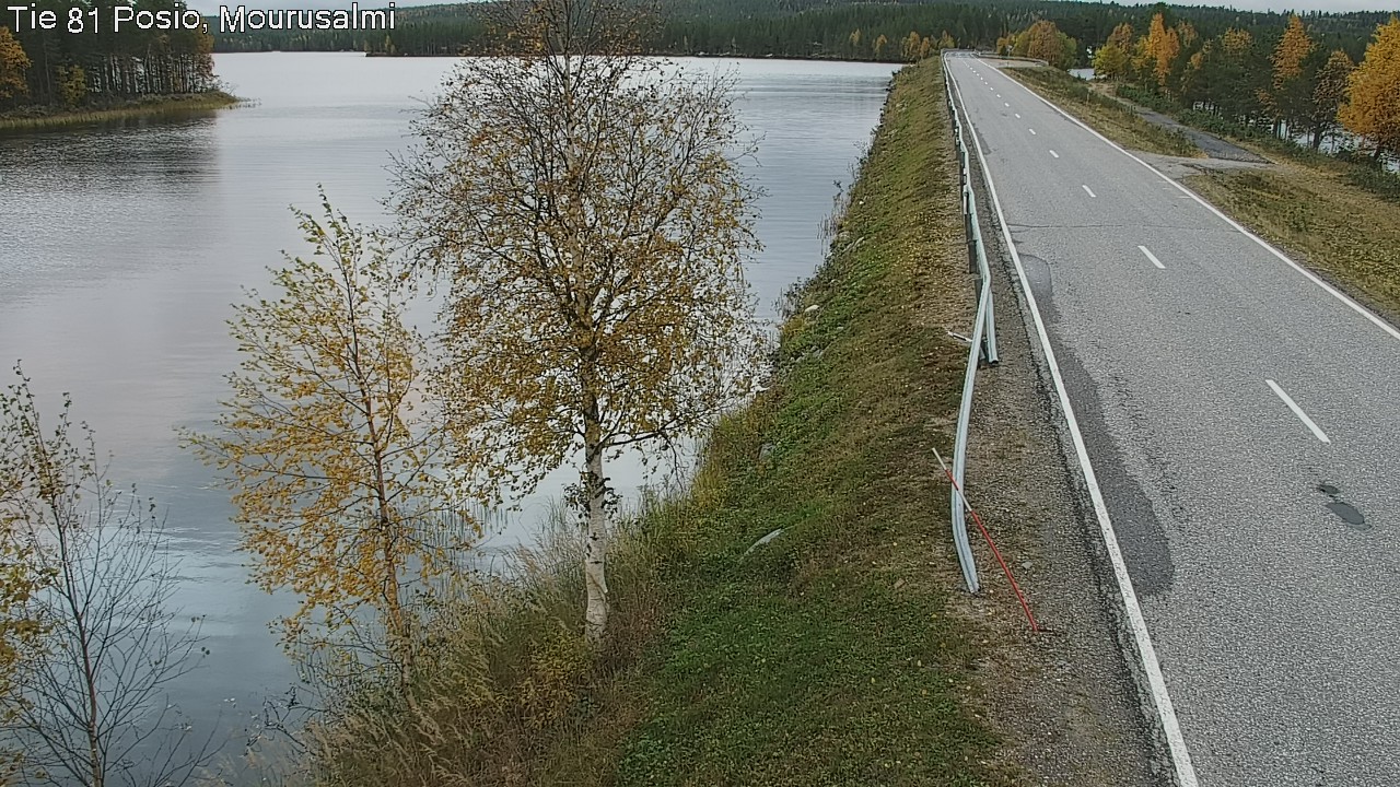 Kelikamerat Kuva Tie 81 Posio, Mourusalmi, Posio, Lappi