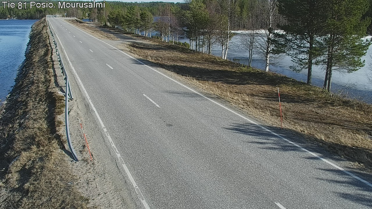 Weather Camera Image Väg 81 Posio, Mourusalmi, Posio, Lappi