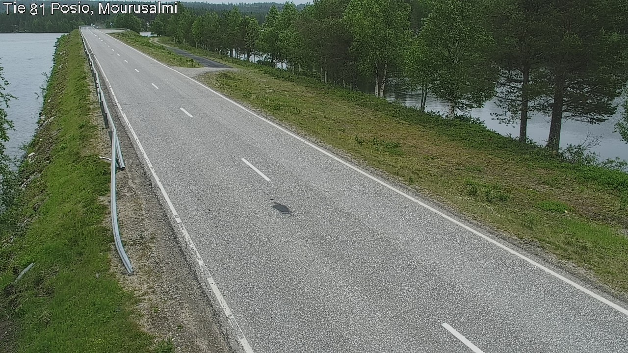 Kelikamerat Kuva Tie 81 Posio, Mourusalmi, Posio, Lappi