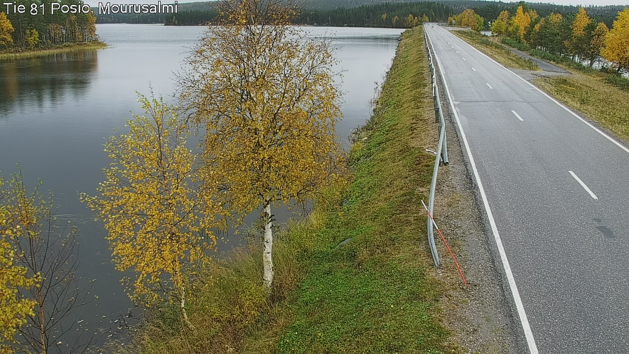 Kelikamerat Kuva Tie 81 Posio, Mourusalmi, Posio, Lappi