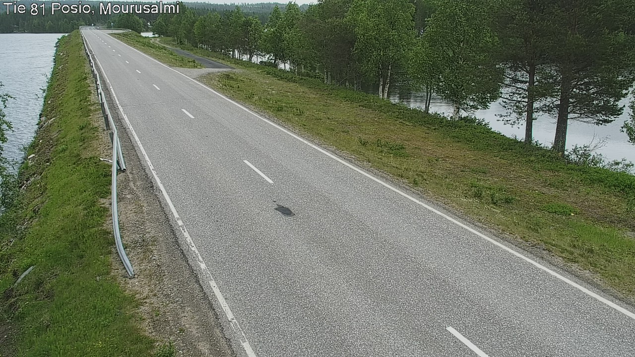 Kelikamerat Kuva Tie 81 Posio, Mourusalmi, Posio, Lappi