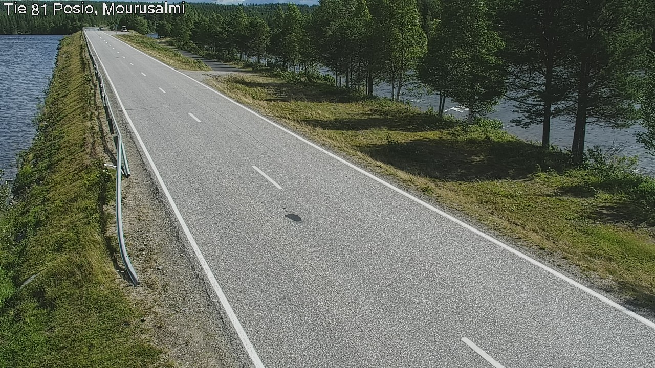 Kelikamerat Kuva Tie 81 Posio, Mourusalmi, Posio, Lappi