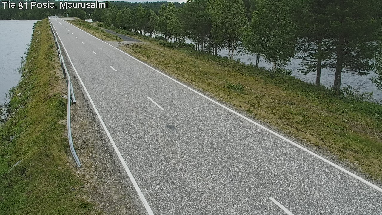 Kelikamerat Kuva Tie 81 Posio, Mourusalmi, Posio, Lappi