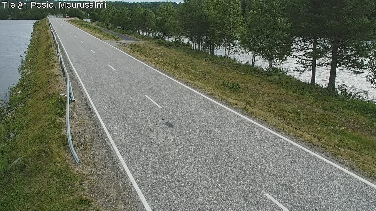 Kelikamerat Kuva Tie 81 Posio, Mourusalmi, Posio, Lappi