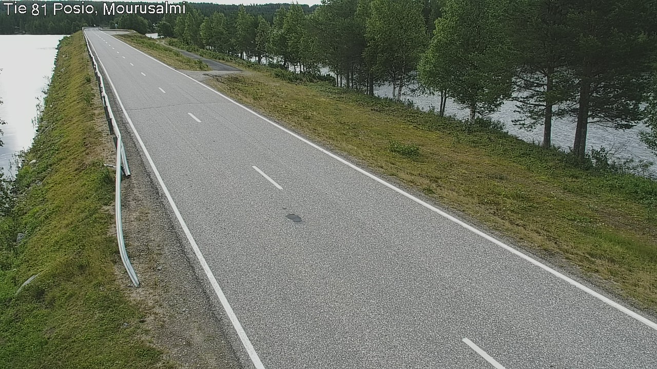 Weather Camera Image Road 81 Posio, Mourusalmi, Posio, Lappi