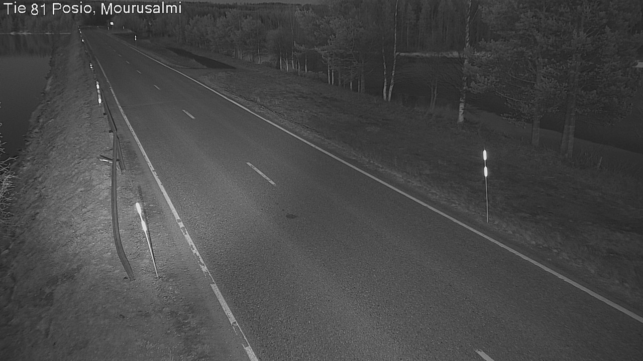 Weather Camera Image Väg 81 Posio, Mourusalmi, Posio, Lappi