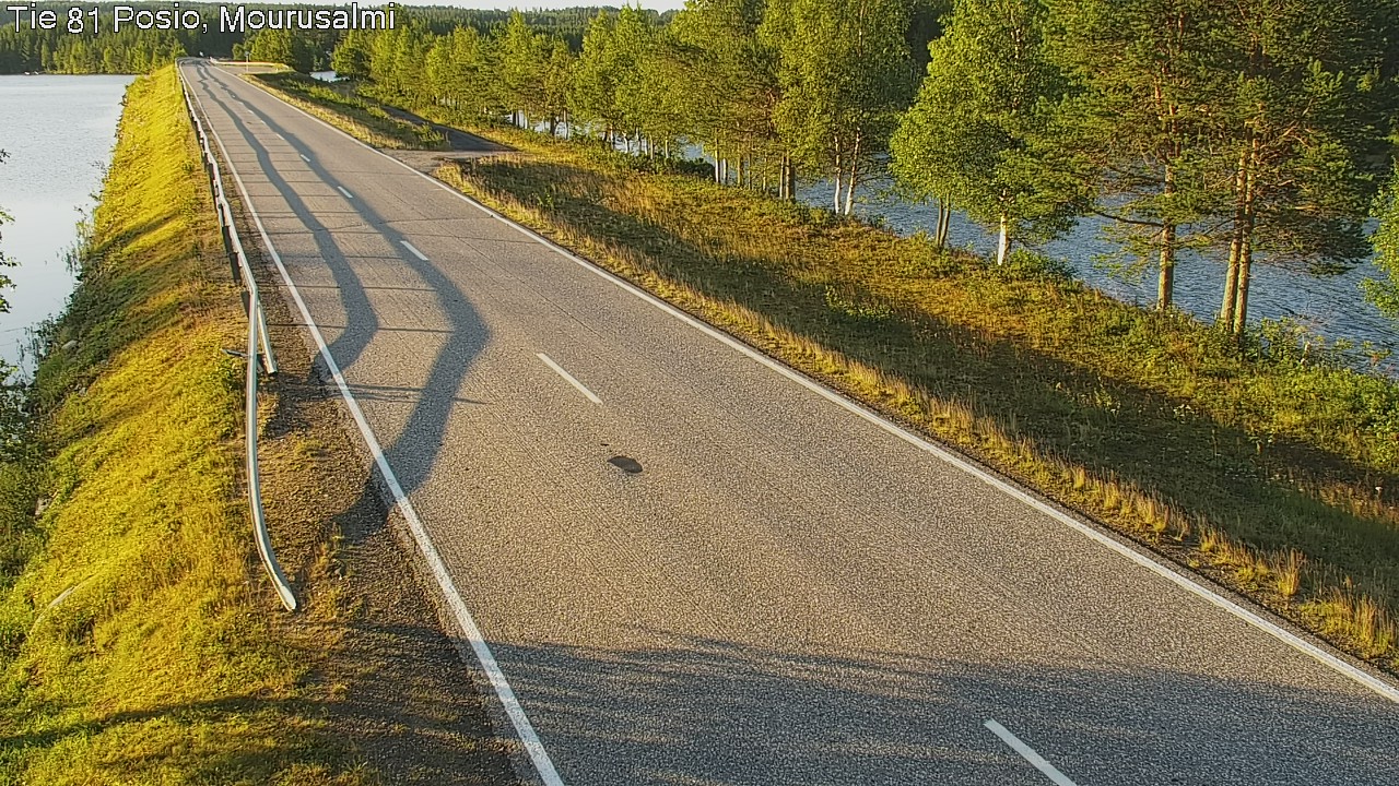 Kelikamerat Kuva Tie 81 Posio, Mourusalmi, Posio, Lappi