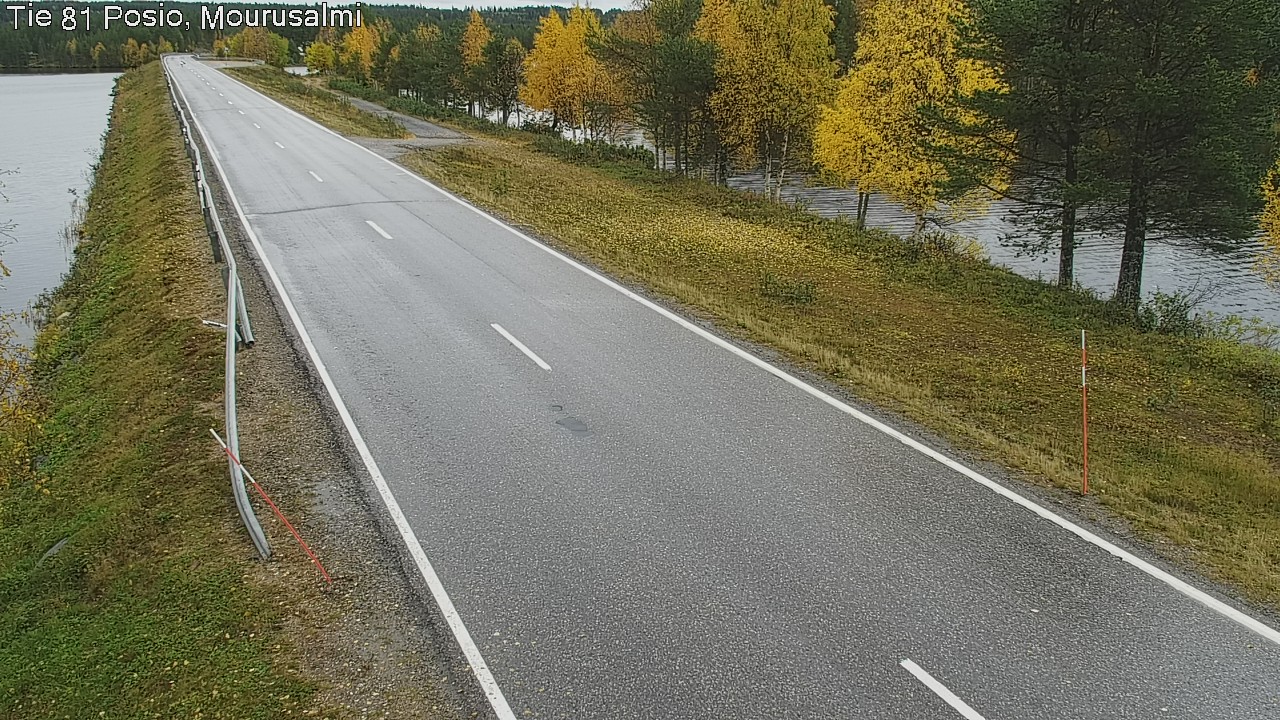 Weather Camera Image Road 81 Posio, Mourusalmi, Posio, Lappi