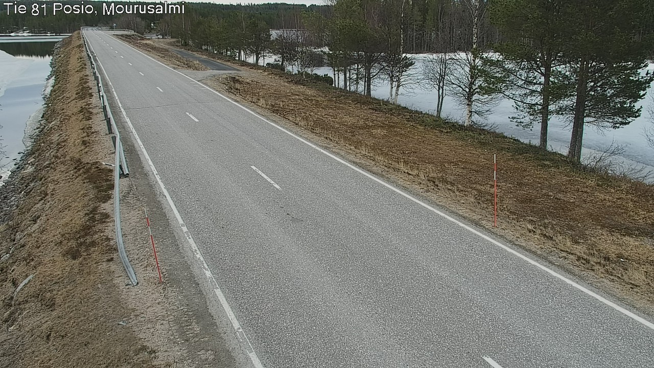 Weather Camera Image Väg 81 Posio, Mourusalmi, Posio, Lappi