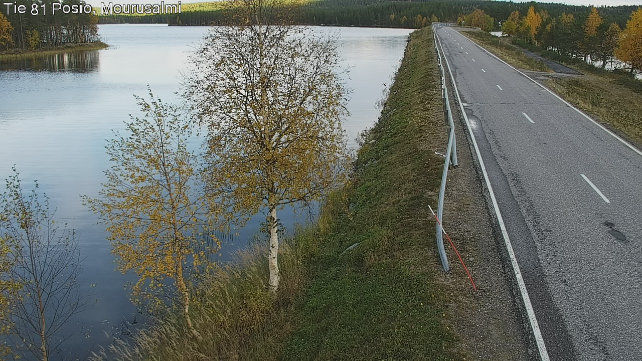 Kelikamerat Kuva Tie 81 Posio, Mourusalmi, Posio, Lappi