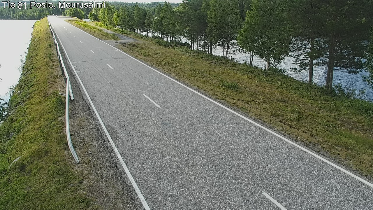 Kelikamerat Kuva Tie 81 Posio, Mourusalmi, Posio, Lappi