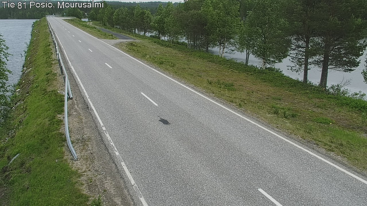 Weather Camera Image Road 81 Posio, Mourusalmi, Posio, Lappi