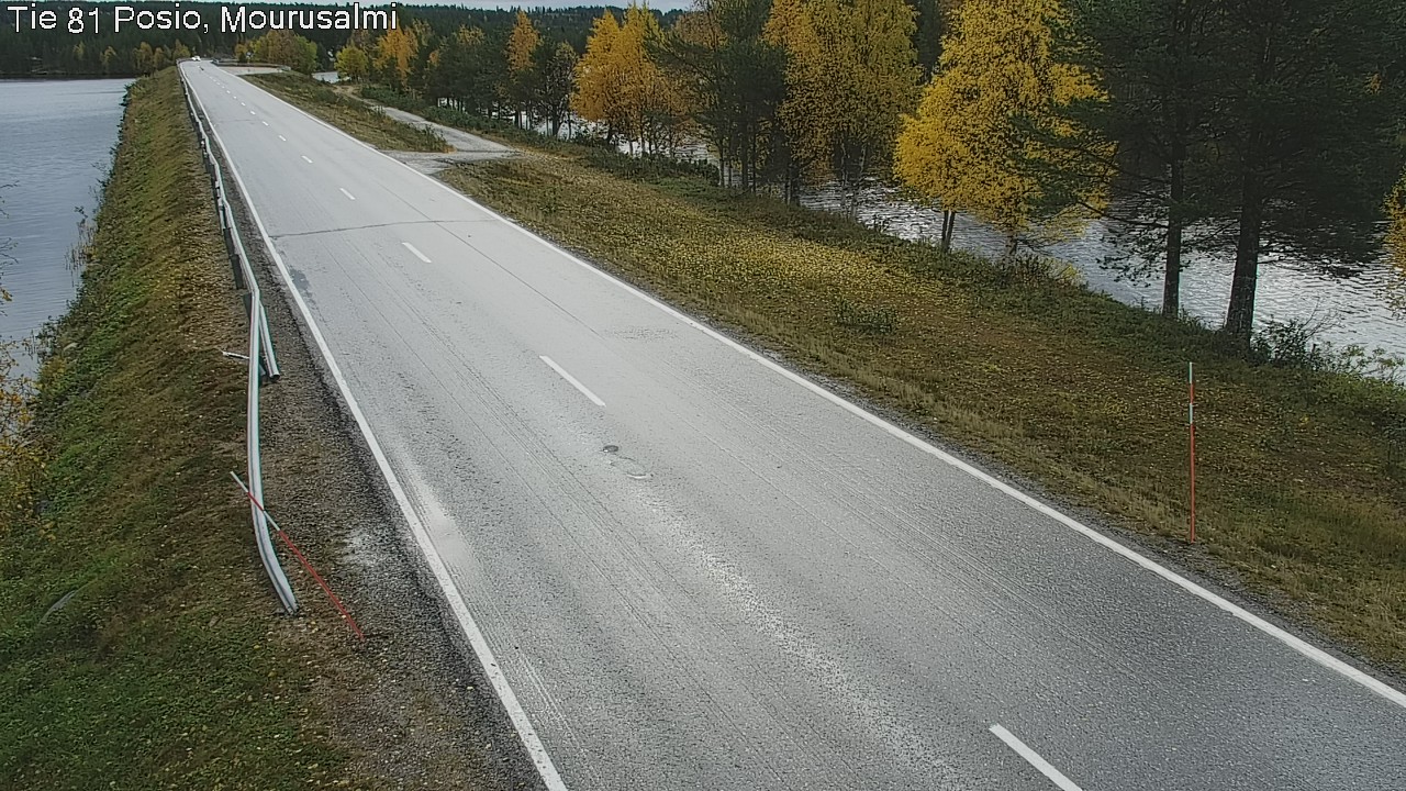 Weather Camera Image Road 81 Posio, Mourusalmi, Posio, Lappi