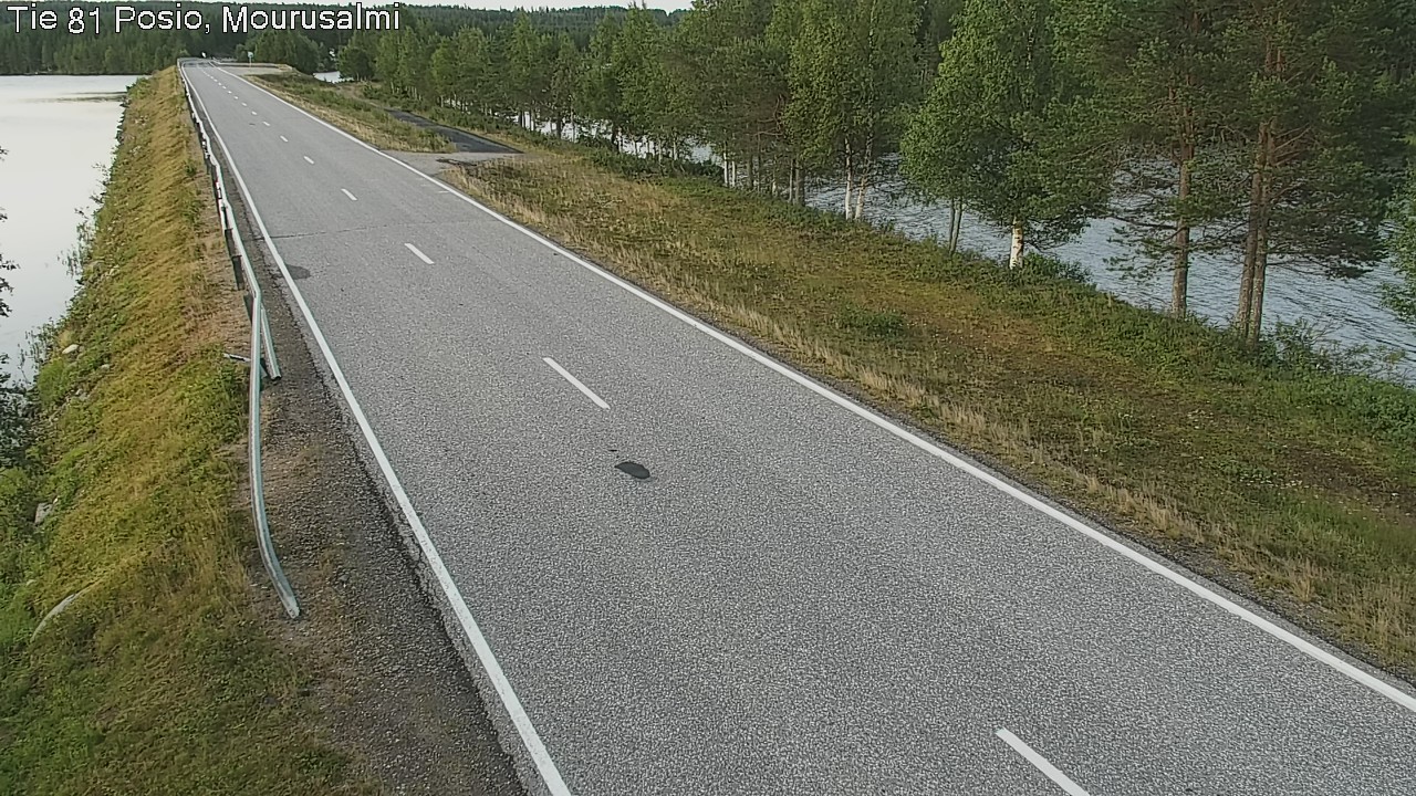 Kelikamerat Kuva Tie 81 Posio, Mourusalmi, Posio, Lappi