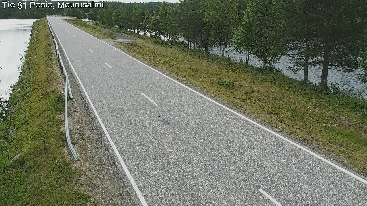 Weather Camera Image Road 81 Posio, Mourusalmi, Posio, Lappi