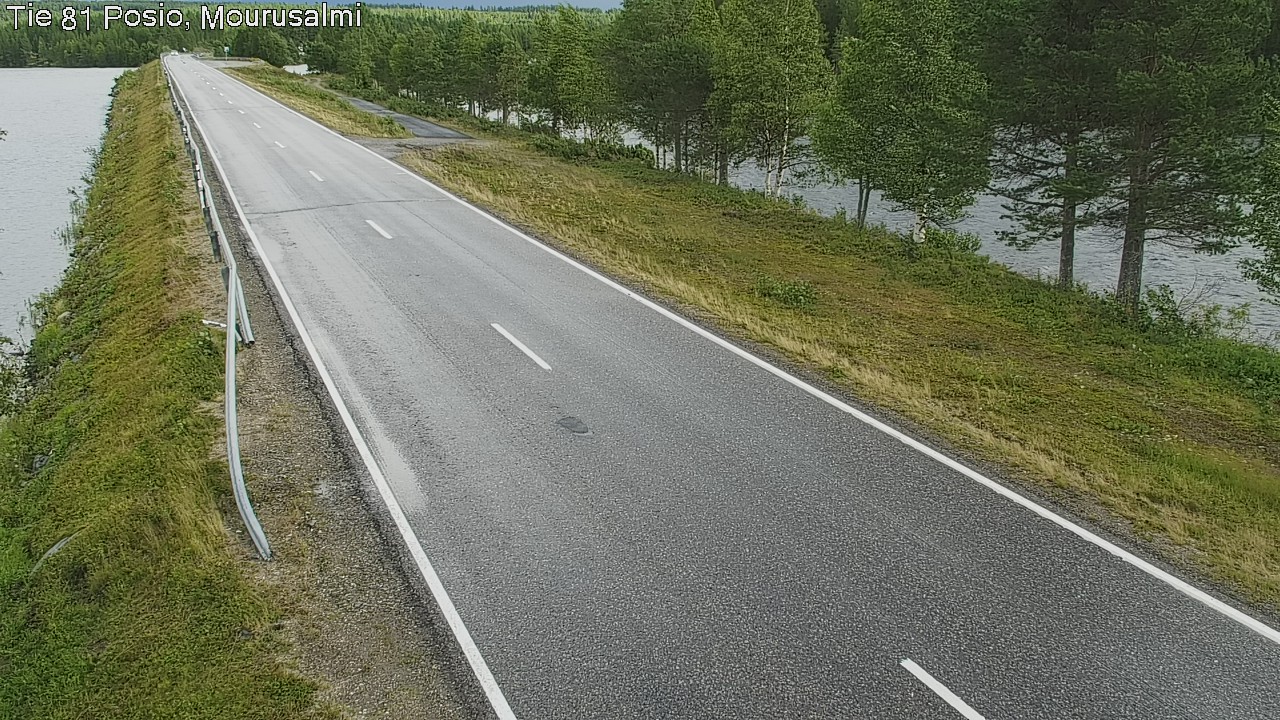 Kelikamerat Kuva Tie 81 Posio, Mourusalmi, Posio, Lappi