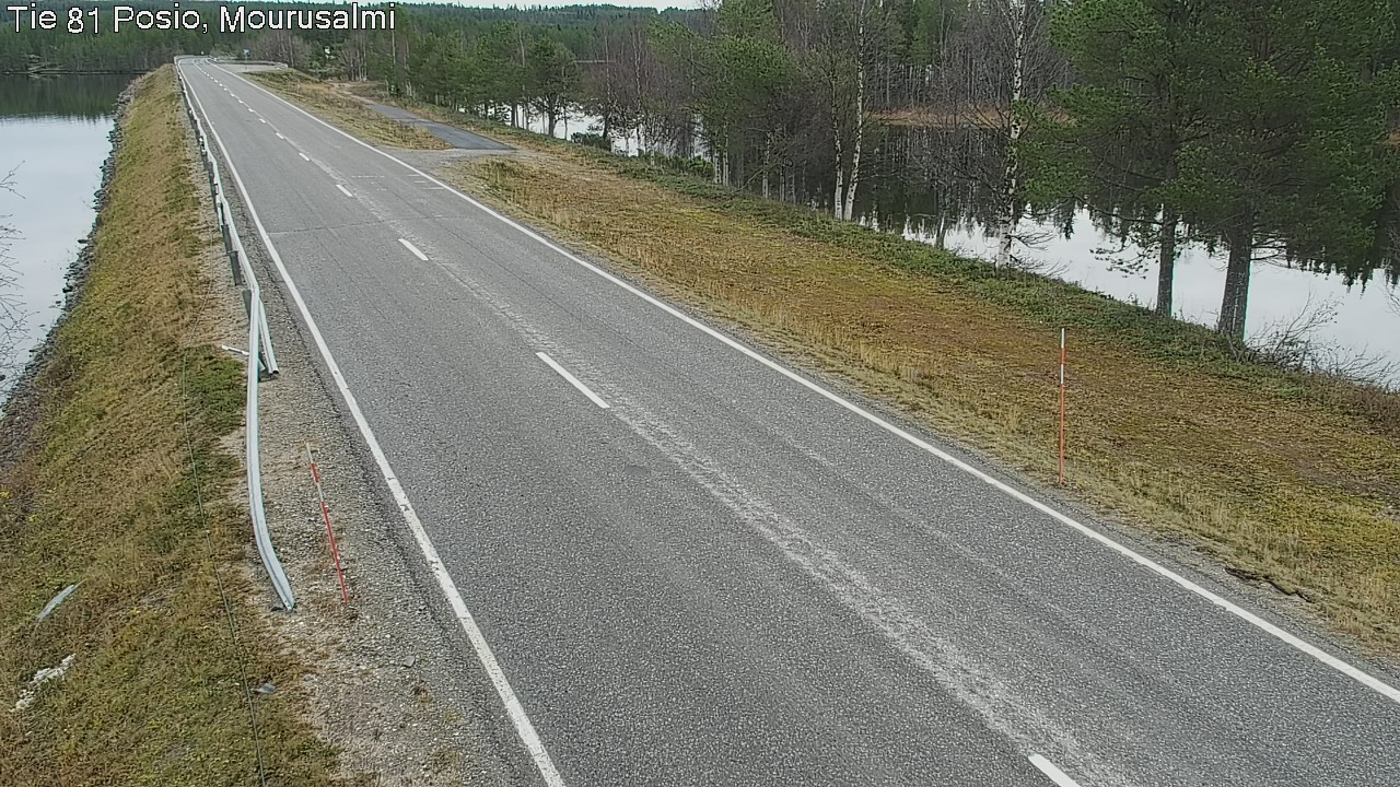 Kelikamerat Kuva Tie 81 Posio, Mourusalmi, Posio, Lappi