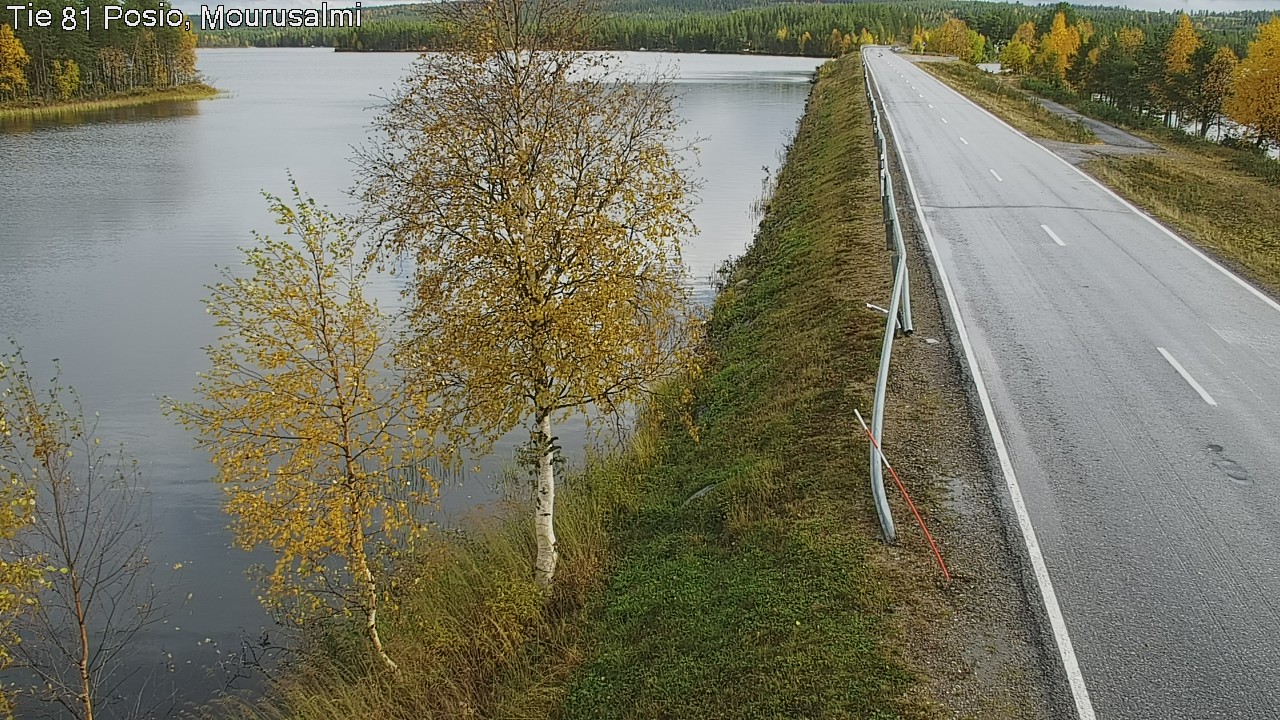 Kelikamerat Kuva Tie 81 Posio, Mourusalmi, Posio, Lappi
