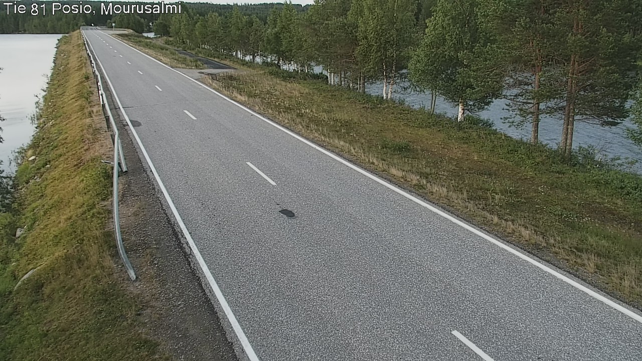 Kelikamerat Kuva Tie 81 Posio, Mourusalmi, Posio, Lappi