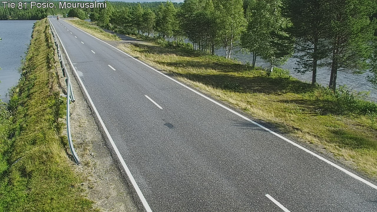 Kelikamerat Kuva Tie 81 Posio, Mourusalmi, Posio, Lappi