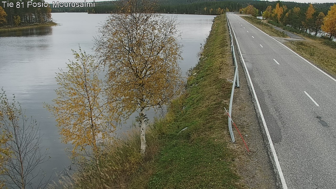 Kelikamerat Kuva Tie 81 Posio, Mourusalmi, Posio, Lappi
