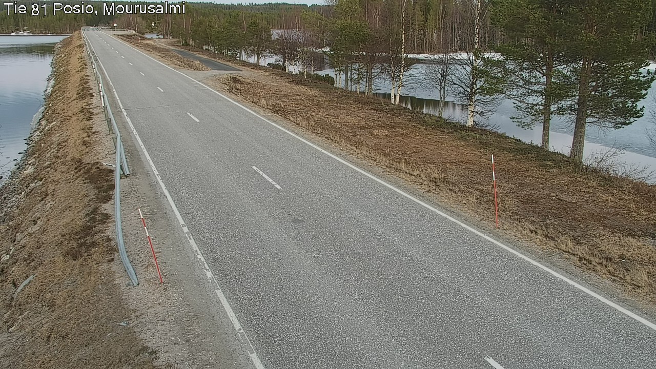Weather Camera Image Väg 81 Posio, Mourusalmi, Posio, Lappi