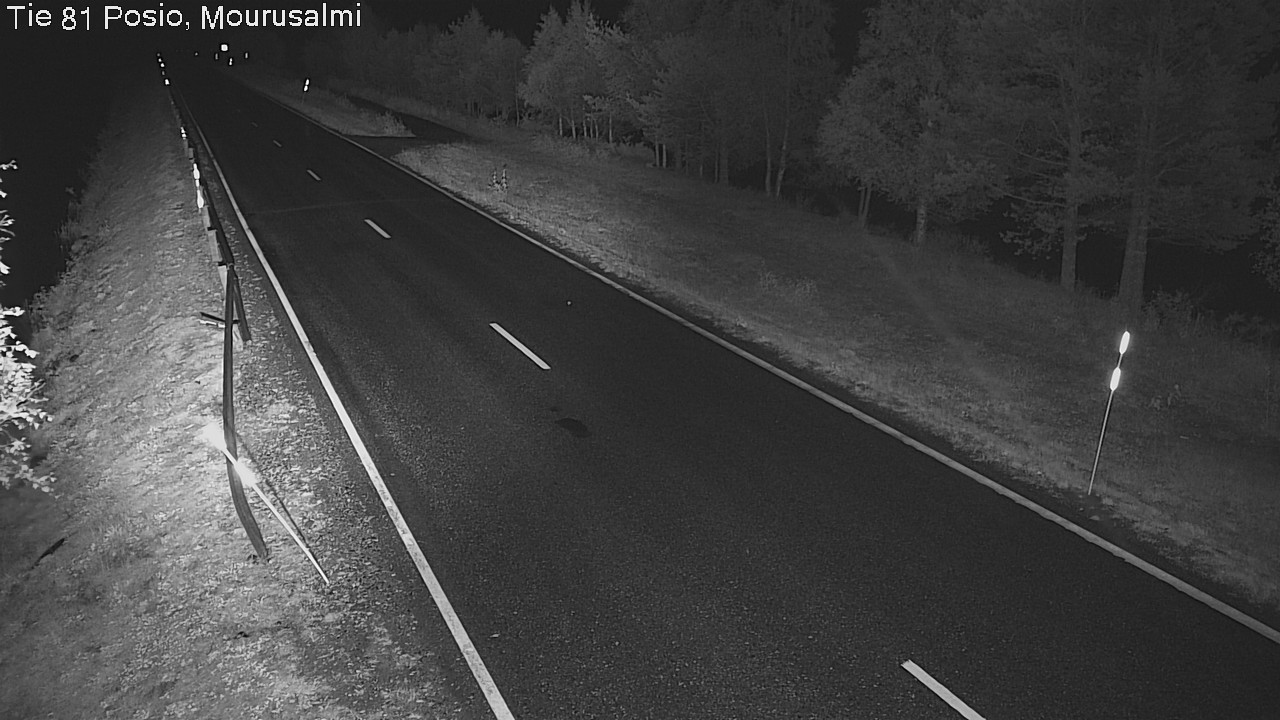 Kelikamerat Kuva Tie 81 Posio, Mourusalmi, Posio, Lappi