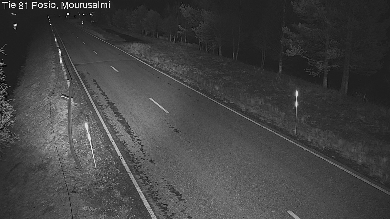 Kelikamerat Kuva Tie 81 Posio, Mourusalmi, Posio, Lappi