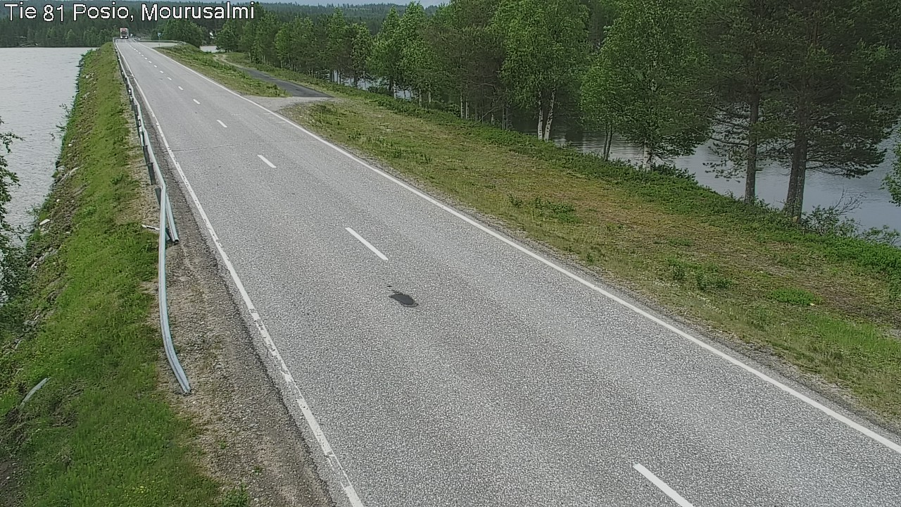 Kelikamerat Kuva Tie 81 Posio, Mourusalmi, Posio, Lappi