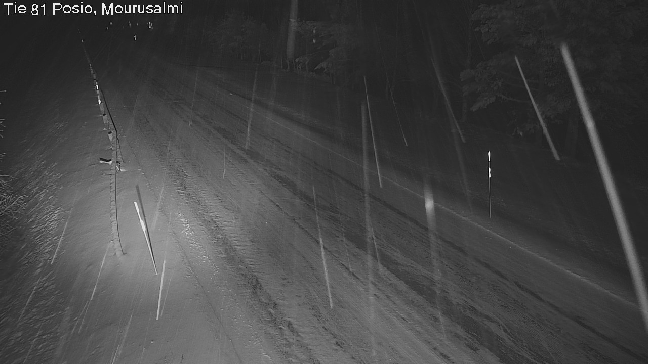 Weather Camera Image Väg 81 Posio, Mourusalmi, Posio, Lappi