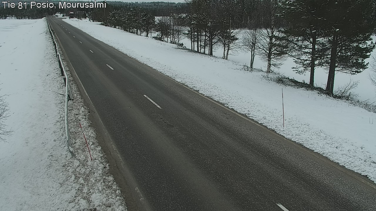 Kelikamerat Kuva Tie 81 Posio, Mourusalmi, Posio, Lappi