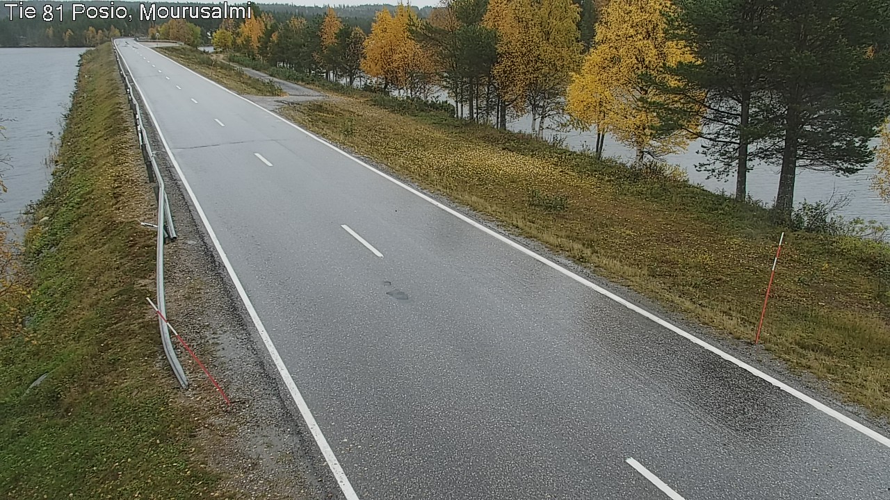 Kelikamerat Kuva Tie 81 Posio, Mourusalmi, Posio, Lappi