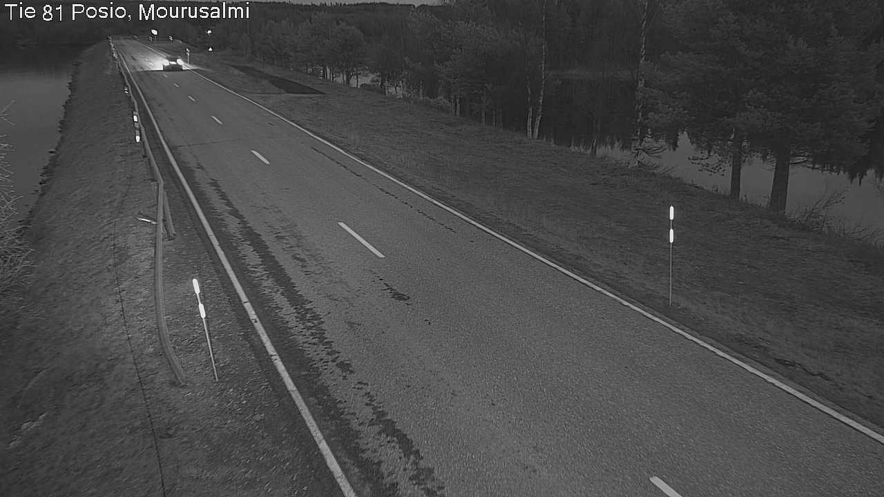 Kelikamerat Kuva Tie 81 Posio, Mourusalmi, Posio, Lappi