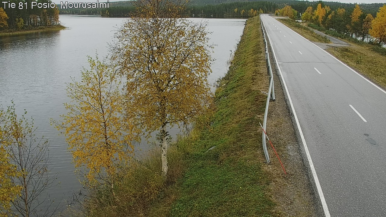 Kelikamerat Kuva Tie 81 Posio, Mourusalmi, Posio, Lappi