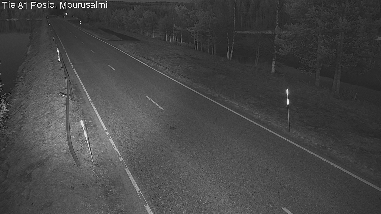 Weather Camera Image Väg 81 Posio, Mourusalmi, Posio, Lappi