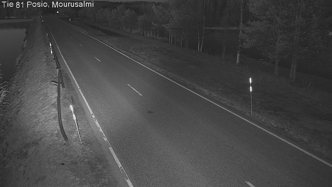 Weather Camera Image Road 81 Posio, Mourusalmi, Posio, Lappi