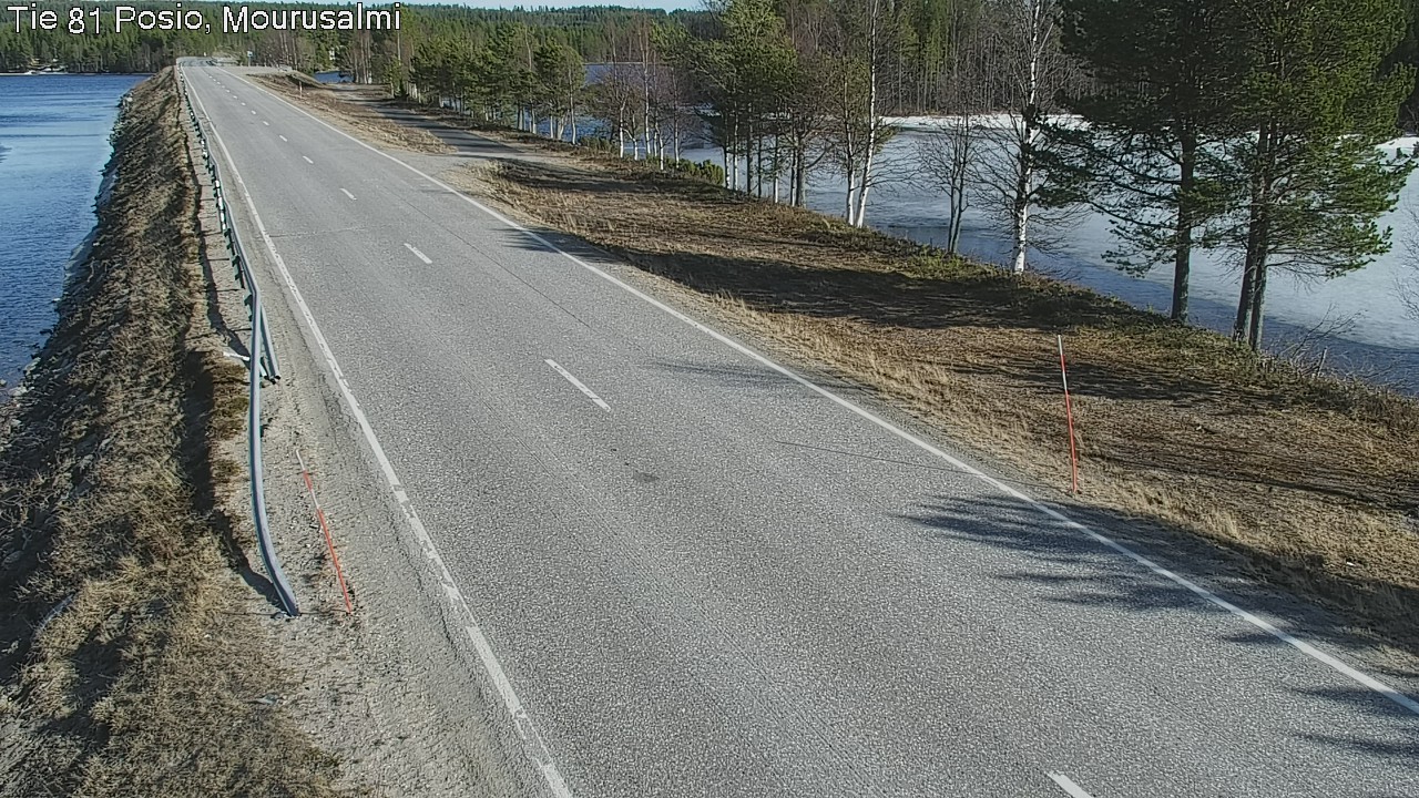 Weather Camera Image Väg 81 Posio, Mourusalmi, Posio, Lappi