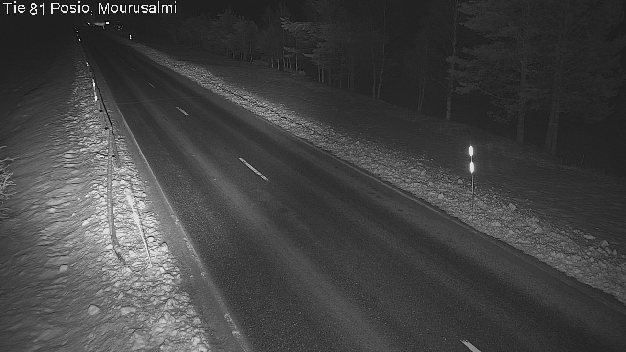 Kelikamerat Kuva Tie 81 Posio, Mourusalmi, Posio, Lappi