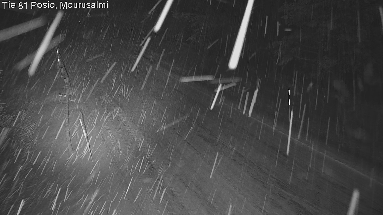 Weather Camera Image Väg 81 Posio, Mourusalmi, Posio, Lappi