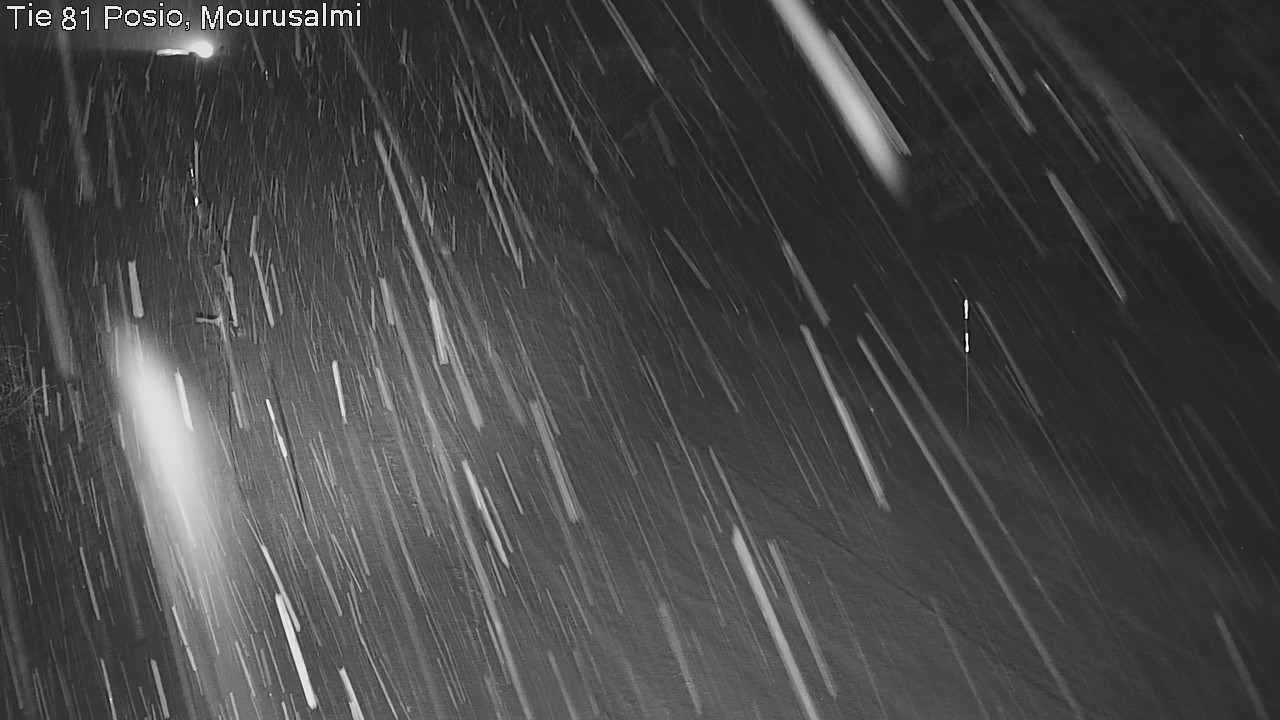 Weather Camera Image Väg 81 Posio, Mourusalmi, Posio, Lappi