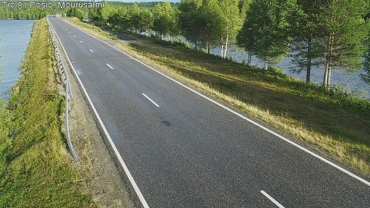 Kelikamerat Kuva Tie 81 Posio, Mourusalmi, Posio, Lappi