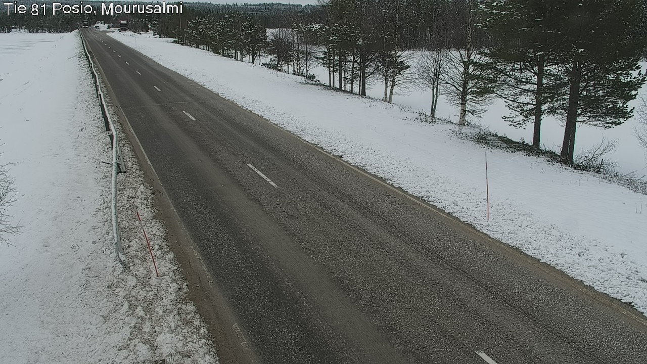 Kelikamerat Kuva Tie 81 Posio, Mourusalmi, Posio, Lappi